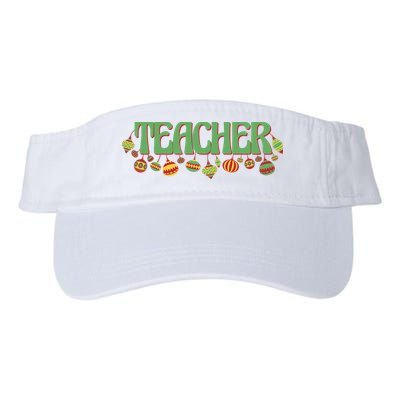 Teacher Christmas Holiday Festive Visor