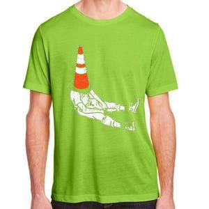 Traffic Cone Halloween Costume Funny Lazy Funny Funny Adult ChromaSoft Performance T-Shirt