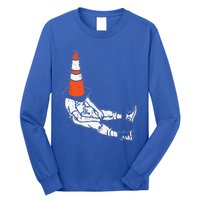 Traffic Cone Halloween Costume Funny Lazy Funny Funny Long Sleeve Shirt