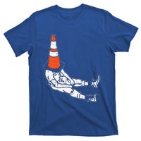 Traffic Cone Halloween Costume Funny Lazy Funny Funny T-Shirt