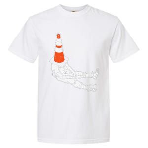 Traffic Cone Halloween Costume Funny Lazy Funny Funny Garment-Dyed Heavyweight T-Shirt