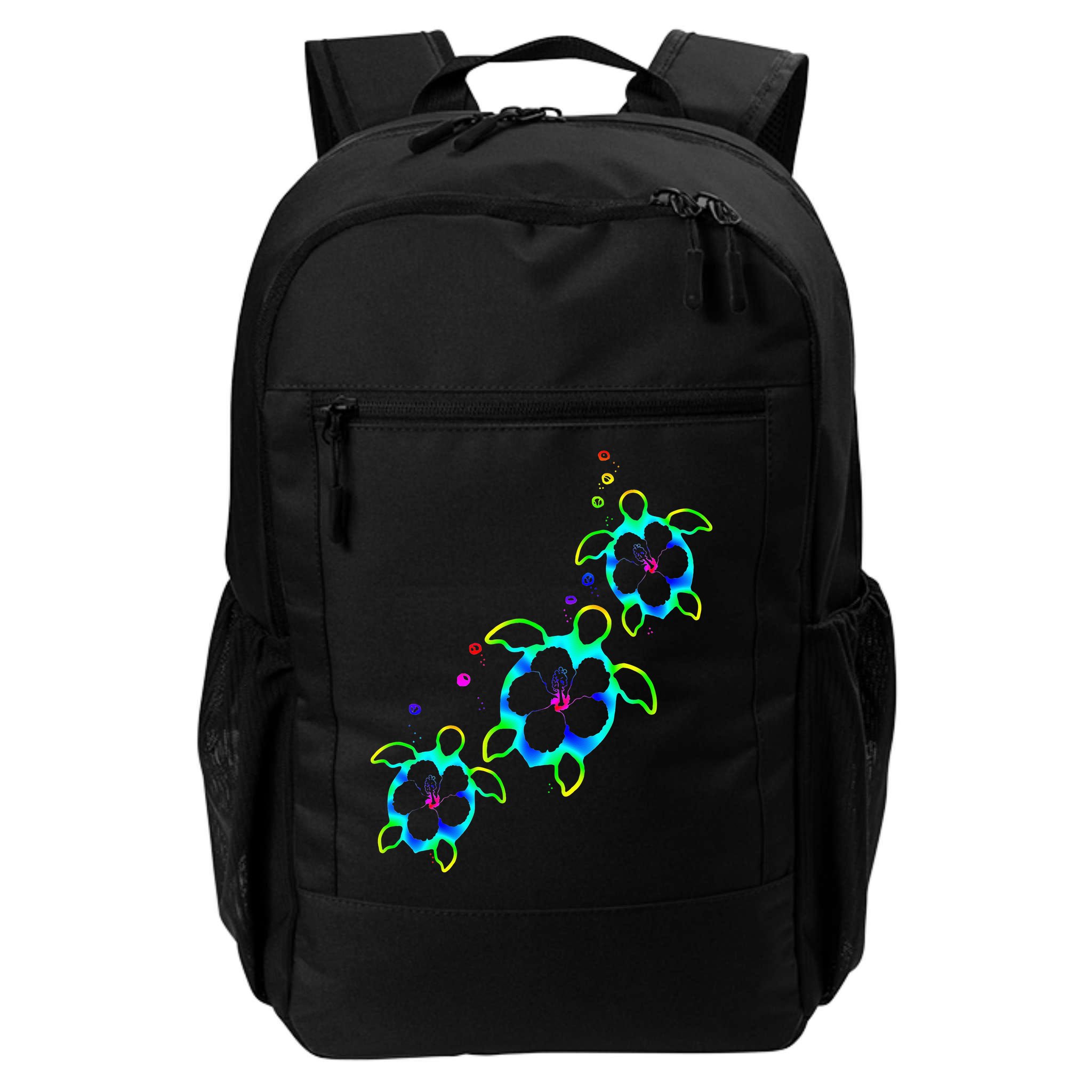 Tropical Colors Hawaiian Honu Sea Turtles Backpack