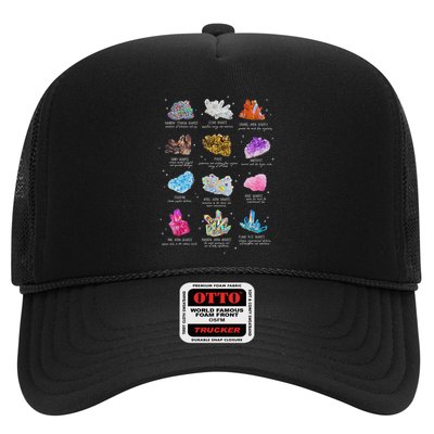 Trendy Crystals Healing Chart Trucker Hat