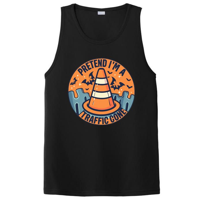 TRAFFIC CONE Halloween Costume Stand Out This Halloween PosiCharge Competitor Tank