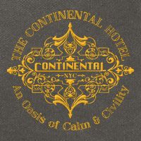 The Continental Hotel Cotton Canvas Backpack