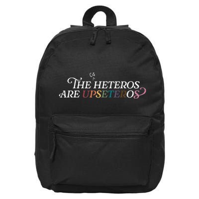The (Cis) Heteros Are Upseteros 16 in Basic Backpack