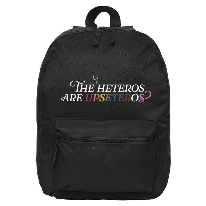 The (Cis) Heteros Are Upseteros 16 in Basic Backpack