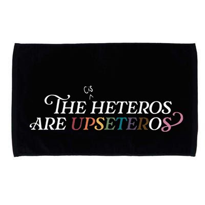 The (Cis) Heteros Are Upseteros Microfiber Hand Towel