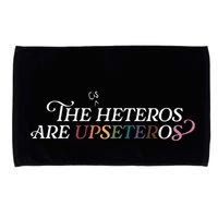 The (Cis) Heteros Are Upseteros Microfiber Hand Towel