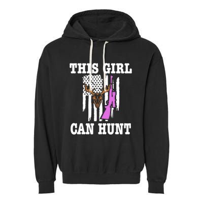 This Can Hunt S Hunt Like A Deer Hunting Gift Garment-Dyed Fleece Hoodie