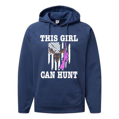 This Can Hunt S Hunt Like A Deer Hunting Gift Performance Fleece Hoodie