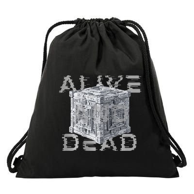 The Cube Hightechancient Intricacy Drawstring Bag