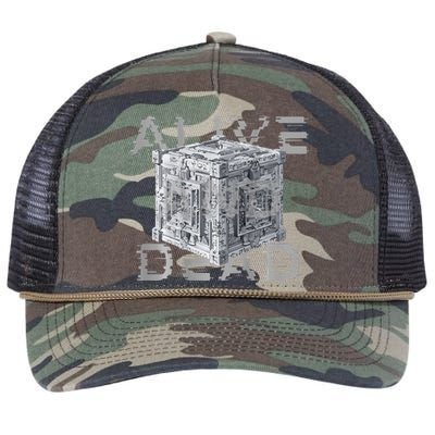 The Cube Hightechancient Intricacy Retro Rope Trucker Hat Cap