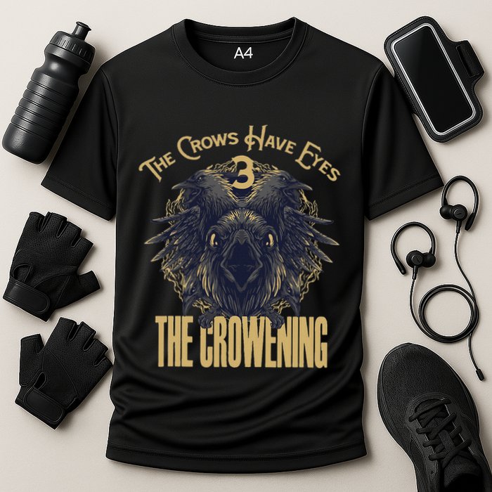 The Crows Have Eyes 3 Cooling Performance Crew T-Shirt