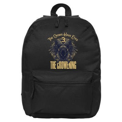 The Crows Have Eyes 3 16 in Basic Backpack