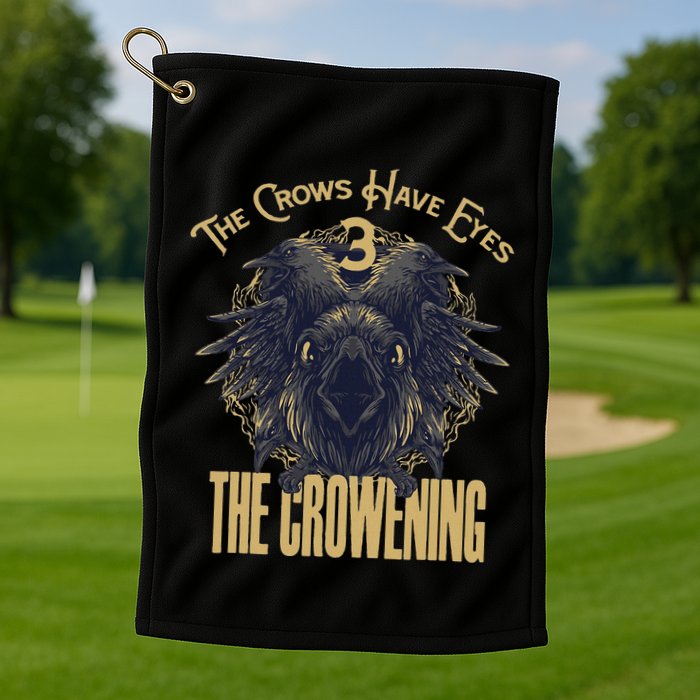 The Crows Have Eyes 3 Golf Towel