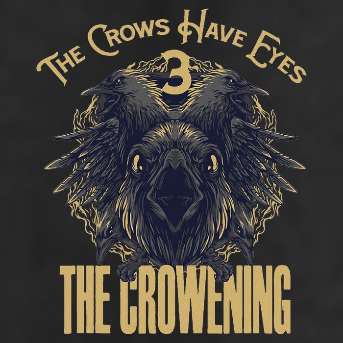 The Crows Have Eyes 3 Golf Towel
