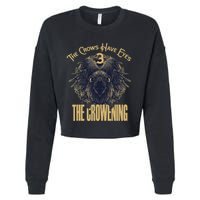 The Crows Have Eyes 3 Cropped Pullover Crew