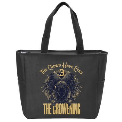 The Crows Have Eyes 3 Zip Tote Bag