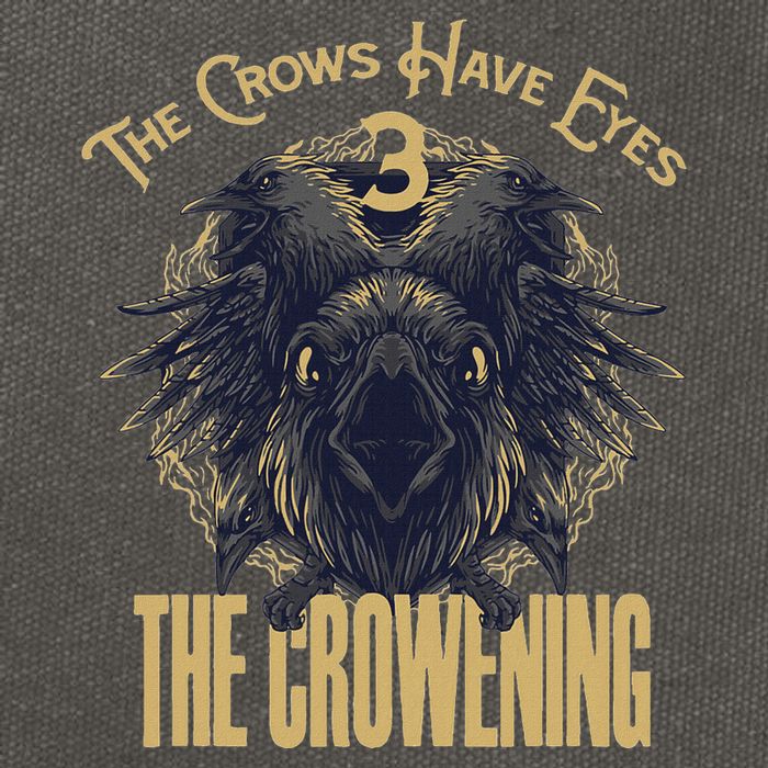 The Crows Have Eyes 3 Cotton Canvas Backpack