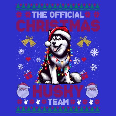 The Christmas Husky Team Ugly Xmas Dog Meaningful Gift T-Shirt