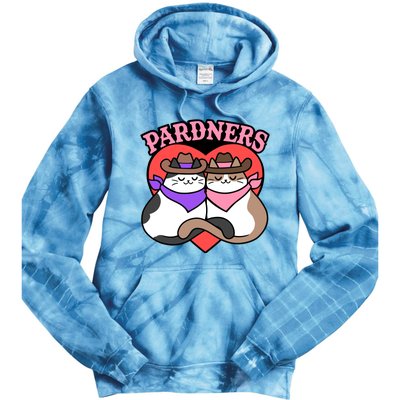 The Cat Hive Pardners Enamel Pin Tie Dye Hoodie