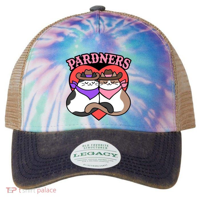 The Cat Hive Pardners Enamel Pin Legacy Tie Dye Trucker Hat