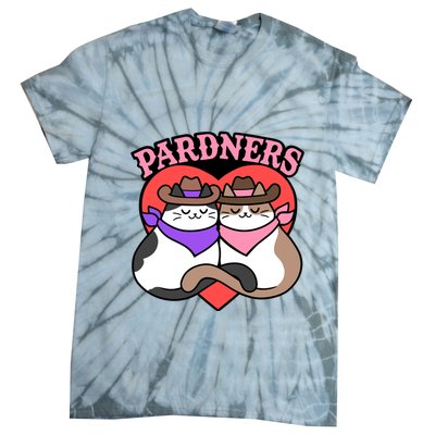 The Cat Hive Pardners Enamel Pin Tie-Dye T-Shirt