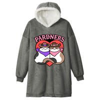 The Cat Hive Pardners Enamel Pin Hooded Wearable Blanket