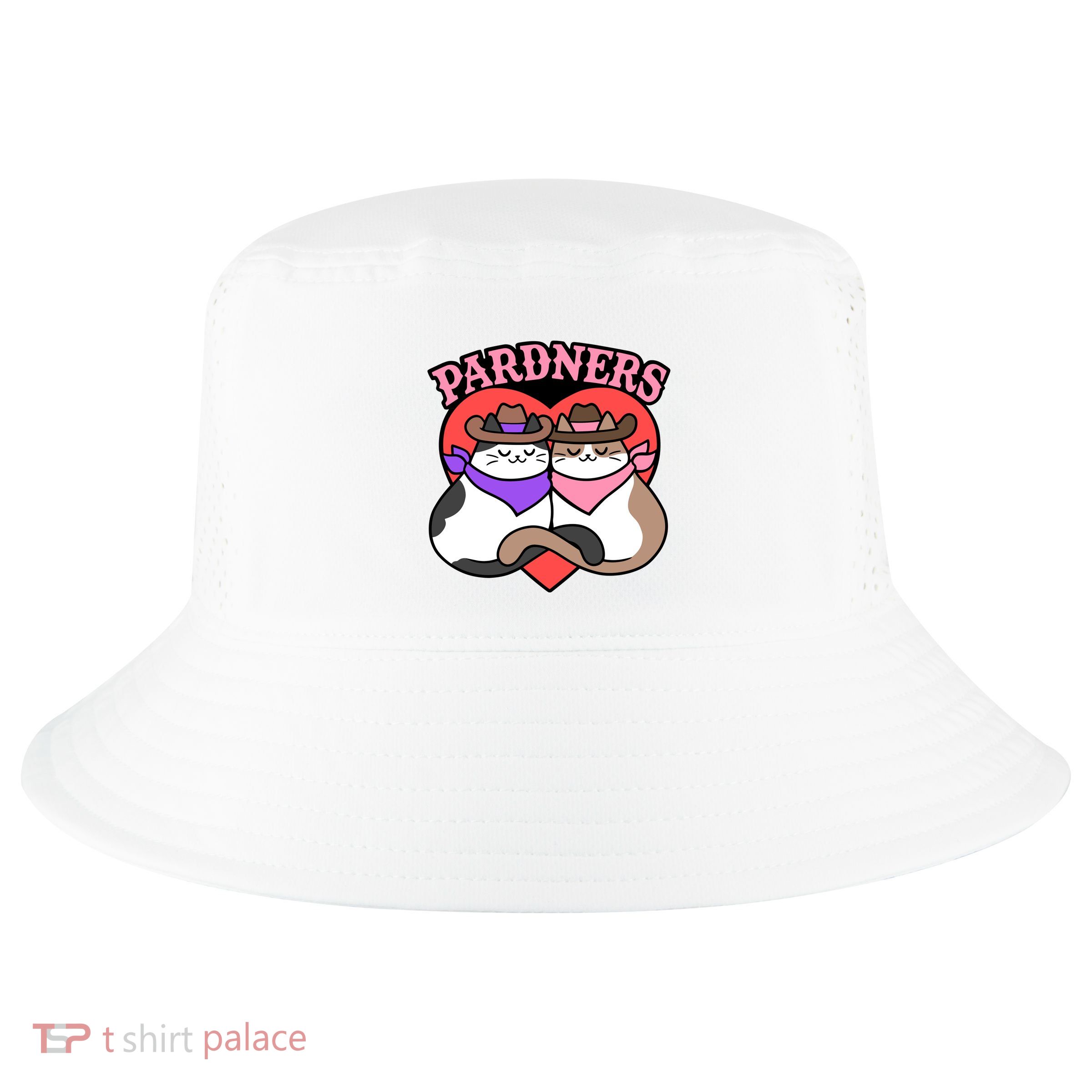 The Cat Hive Pardners Enamel Pin Cool Comfort Performance Bucket Hat