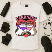 The Cat Hive Pardners Enamel Pin Performance Shirt
