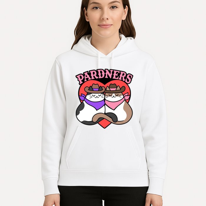 The Cat Hive Pardners Enamel Pin Hoodie