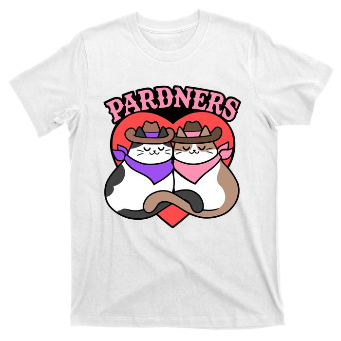 The Cat Hive Pardners Enamel Pin T-Shirt