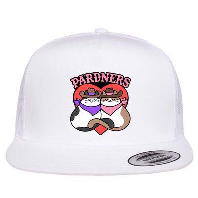 The Cat Hive Pardners Enamel Pin Flatbill Hat
