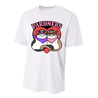 The Cat Hive Pardners Enamel Pin Performance Sprint T-Shirt