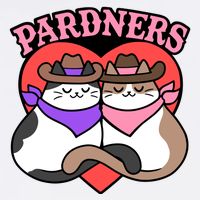 The Cat Hive Pardners Enamel Pin Youth Performance Sprint T-Shirt