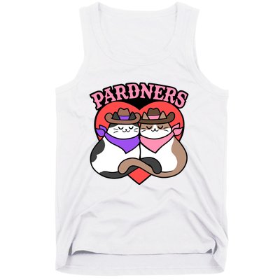 The Cat Hive Pardners Enamel Pin Tank Top