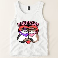 The Cat Hive Pardners Enamel Pin Tank Top