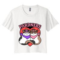 The Cat Hive Pardners Enamel Pin Crop Top