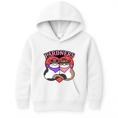 The Cat Hive Pardners Enamel Pin Kids Hoodie