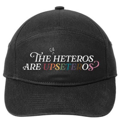 The (Cis) Heteros Are Upseteros 7-Panel Snapback Hat