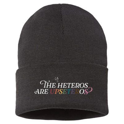 The (Cis) Heteros Are Upseteros Sustainable Knit Beanie