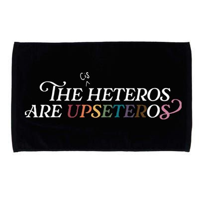 The (Cis) Heteros Are Upseteros Microfiber Hand Towel