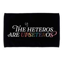 The (Cis) Heteros Are Upseteros Microfiber Hand Towel