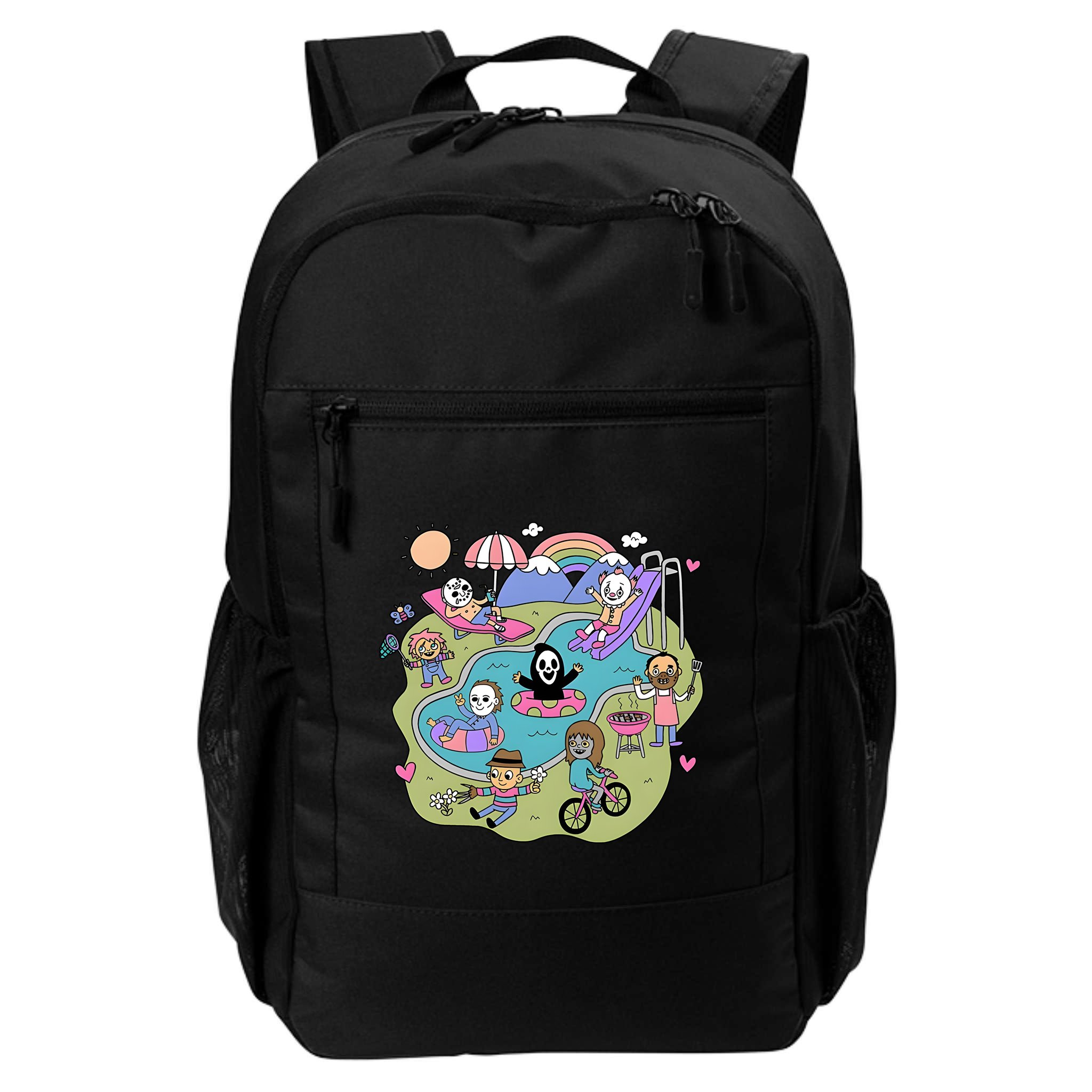 The Chibi Horror Halloween Characters Cute Backpack