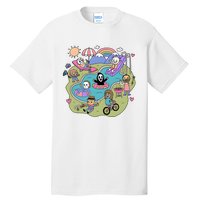 The Chibi Horror Halloween Characters Cute Tall T-Shirt