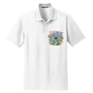 The Chibi Horror Halloween Characters Cute Dry Zone Grid Polo