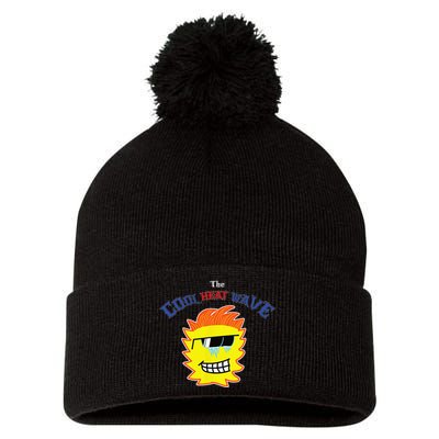 The Cool Heat Wave Pom Pom 12in Knit Beanie