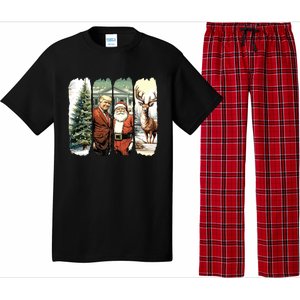 Trump Christmas Humorous ILl Be Home For Christmas Pajama Set