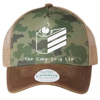 The Cake Is A Lie Legacy Tie Dye Trucker Hat